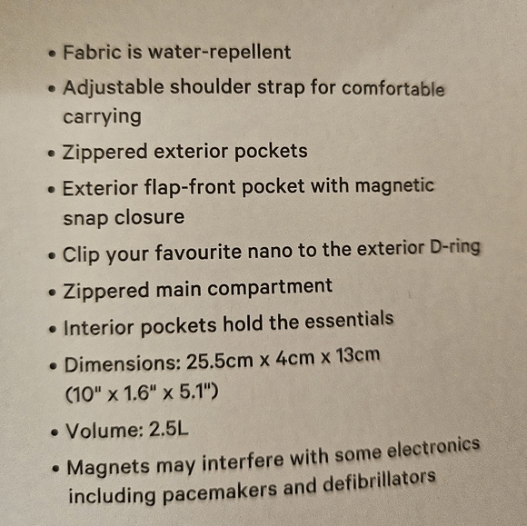 Lululemon Multi-Pocket Crossbody 2.5L (Unisex) - Picture 4 of 4